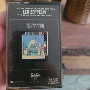 The Soundtrack From The Film Led Zeppelin The Song Remains the Same Cassette 1&2